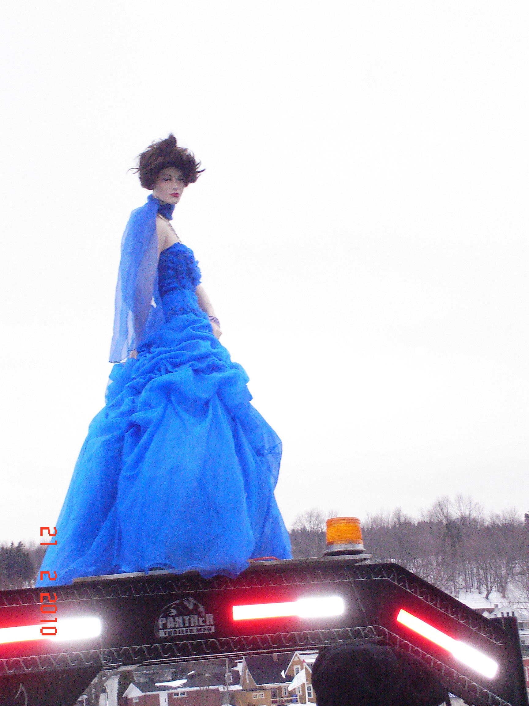 belle dame a honneur au carnaval hiver de beauceville