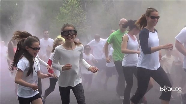 Succès grandissant pour la 4e course colorée 