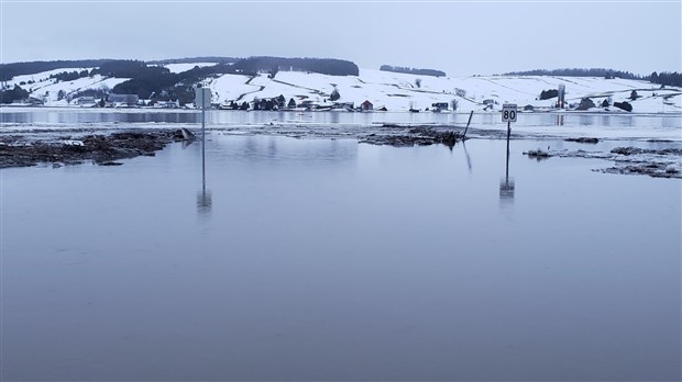 Inondations printanières : Beauceville et St-Joseph le niveau de la rivière en hausse