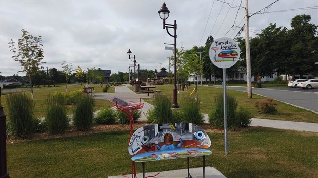Normand DeLessard présente le Parc Placide-Poulin de Tring-Jonction