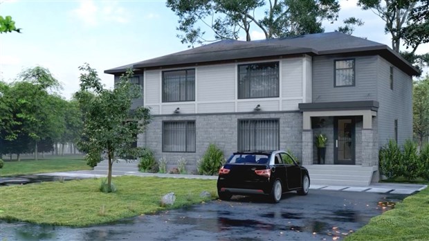 De la lumière et des matériaux naturels pour la Maison Moisson Beauce 2021