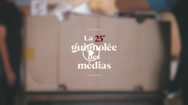 Lancement de la 25e Guignolée des médias