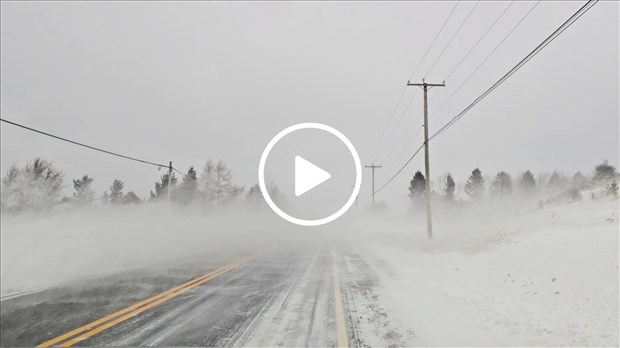 Prudence sur les routes en Beauce : conditions hivernales difficiles